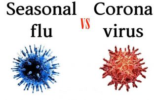تفاوت علائم کرونا با آنفولانزا